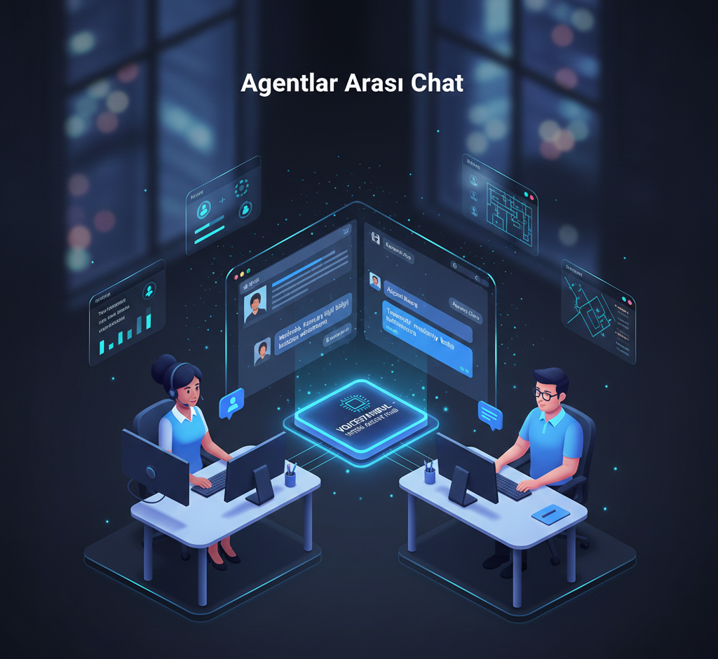 voiceStanbul Agentlar Arası Chat